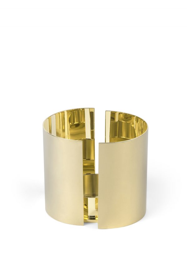 Infinity Ljushållare - Stor Mässing