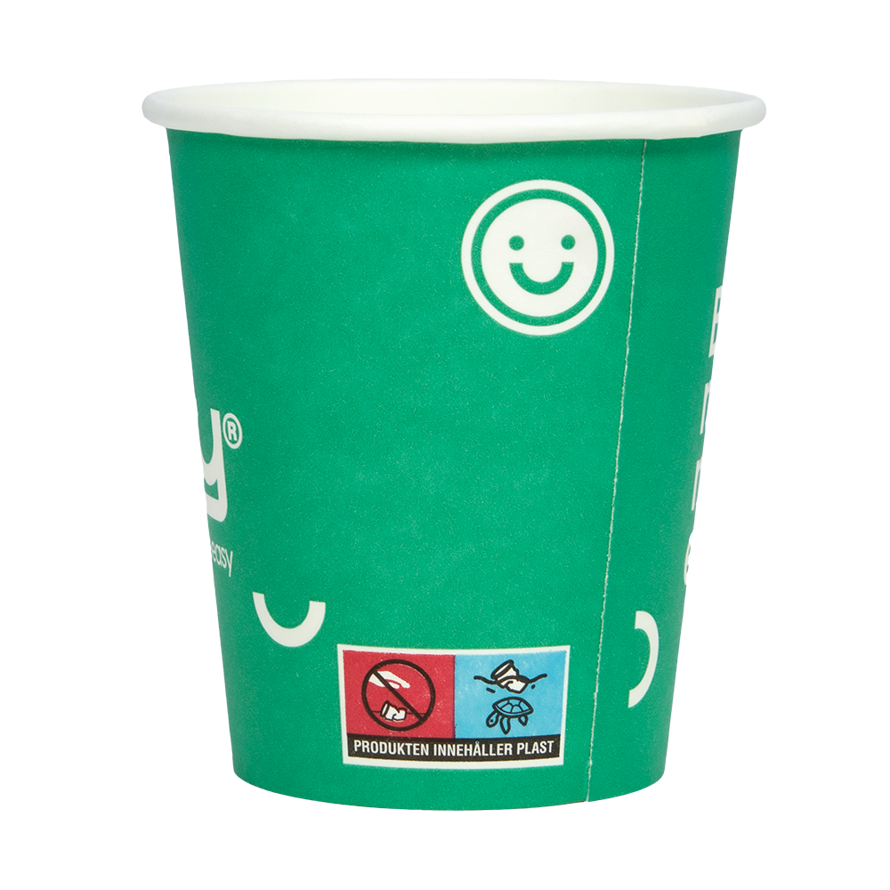 Pappersmugg Dubbelvägg Storvolym