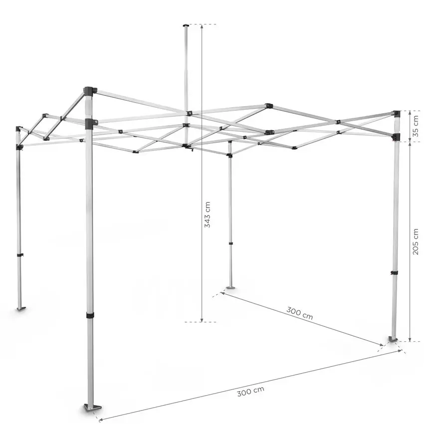 Expotält 3x3 m byVoky